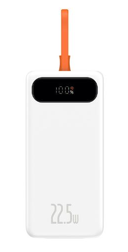 Powerbank Baseus Block 20000mAh/QC/PD/22.5W + кабель USB-C (PPLK000102)
