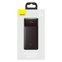 Маленький павербанк BASEUS Bipow Digital Display Power bank 10000mAh 2USB/1Type-C, PD/QC, 20W, фото 3
