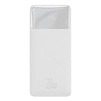 Маленький стильний павербанк BASEUS Bipow Digital Display Power bank 10000mAh 2USB/1Type-C, PD/QC, 20W, 3A, фото 3