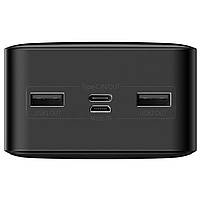 Павербанк портативний зарядний пристрій Базеус Baseus bippow 15w 30 000 mAh, фото 5