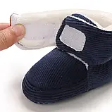 Теплі пінетки для хлопчіка 12.5см., фото 4