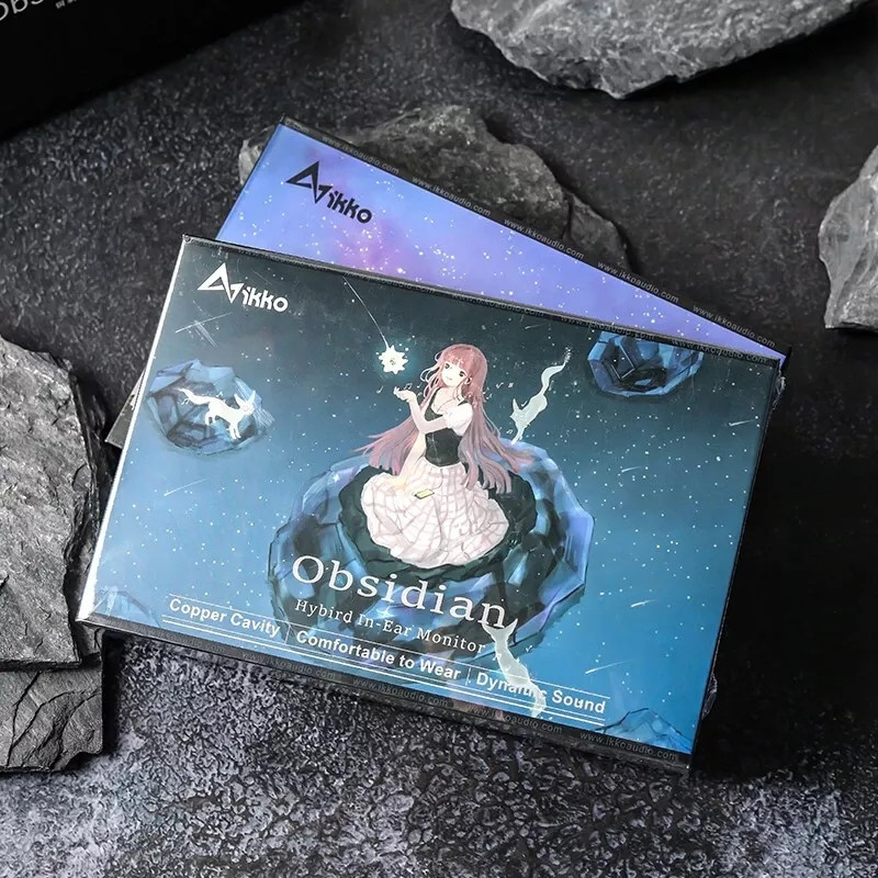 Ikko OH10 Obsidian - це гібридні навушники з архітектурою 1DD+2BA (ID ...
