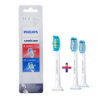 Насадка Philips Sonicare Sensitive + Simply Clean C1 (3 шт) мягкие насадки Филипс для чувствительных десен