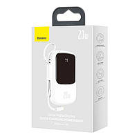 Повербанк Baseus Qpow Digital Display Quick Charging Power Bank 20000 mah (20w, USB/Type-C/Lightning), фото 5