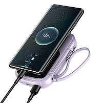 Зовнішній акумулятор Baseus Qpow Digital Display Lightning 3A 20000mAh Black (PPQD-H01), фото 9