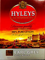 Чай Hyleys Earl Grey чорний з бергамотом крупнолистовий 100 г         4791045003182