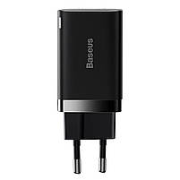 Мережевий зарядний пристрій Baseus Super Si Pro Quick Charger Type-C+USB 30W, фото 11