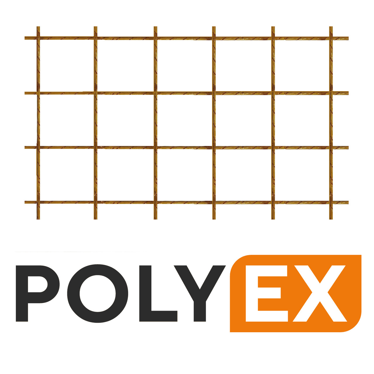 Кладочна композитна сітка PolyEx 50х50х3 мм