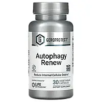 Life Extension, GeroProtect, Autophagy Renew, 30 вегетарианских капсул