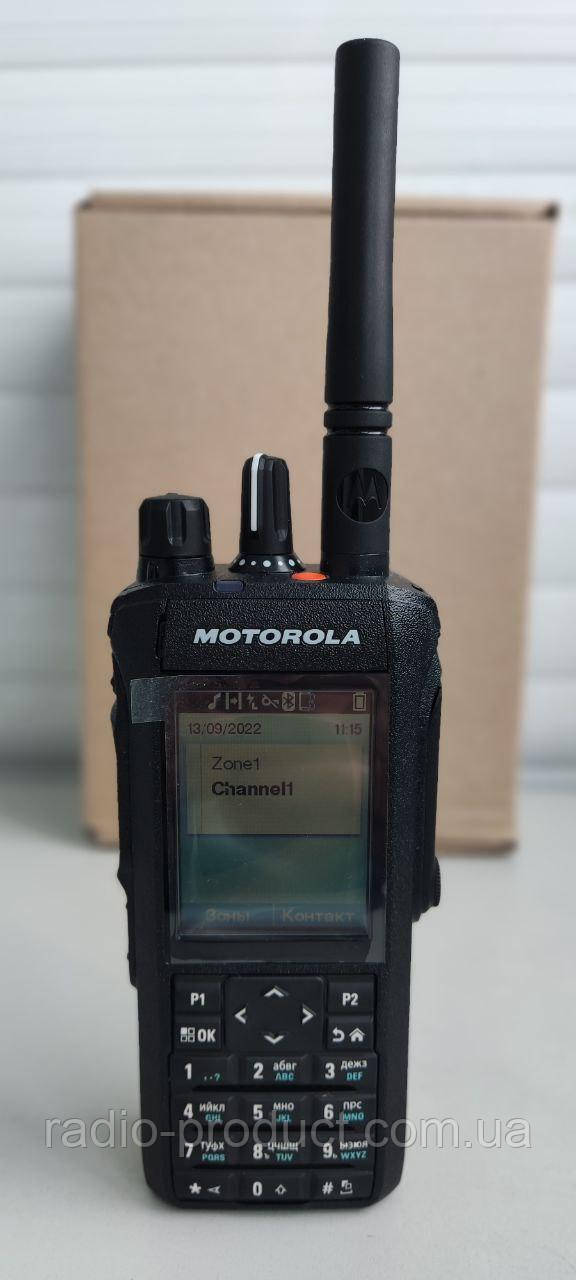 Motorola R7 FKP UHF Premium + AES 256 радиостанция портативная - фото 1 - id-p1704670407