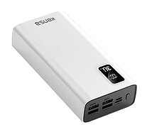 Внешний аккумулятор Power Bank Kensa KP-54 30000mAh/4xUSB/Type-C/Micro/ White