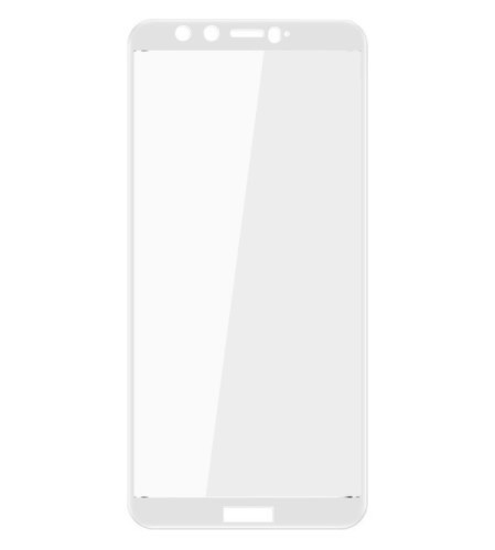 Скло захисне для Huawei Honor 9 Lite (0,3мм, 5D, біле) Full Glue