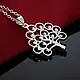 Підвіска срібло кулон дерево життя стерлінгове срібло 925 у стилі тіффані, фото 4