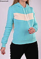 Худі підлітковий для дівчинки.Блакитний