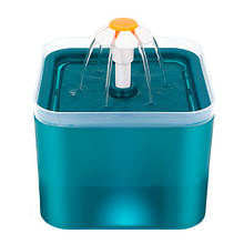 Питний фонтан для кішок собак 2л USB з фільтром, автопоїлка