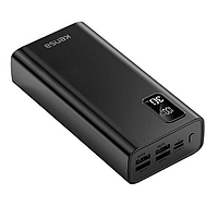 Внешний аккумулятор Power Bank Kensa KP-54 30000mAh /4xUSB/Type-C/Micro/ Black