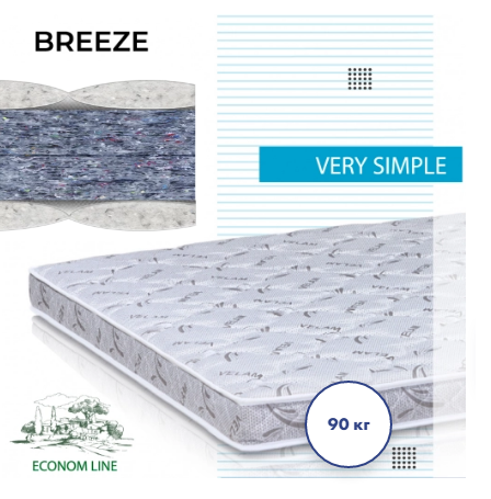 Дитячий матрац Бриз 9см 60*140 серія MaNi EconomL, фото 1