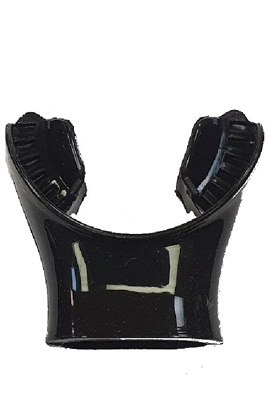 Загубник Bare для трубки силіконовий чорний, фото 1