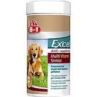 Мультивітаміни ласощі для літніх собак Ексель 8in1 Excel Multi Vitamin Senior 70 таб