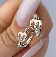 Срібні сережки