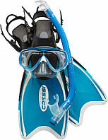 Набір Cressi Palau Mini синій Синій 29/32