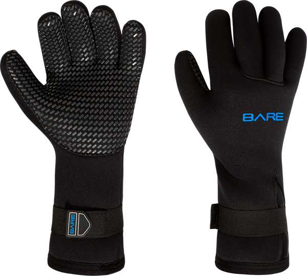Рукавички Bare Gauntlet Glove 5мм S Чорний