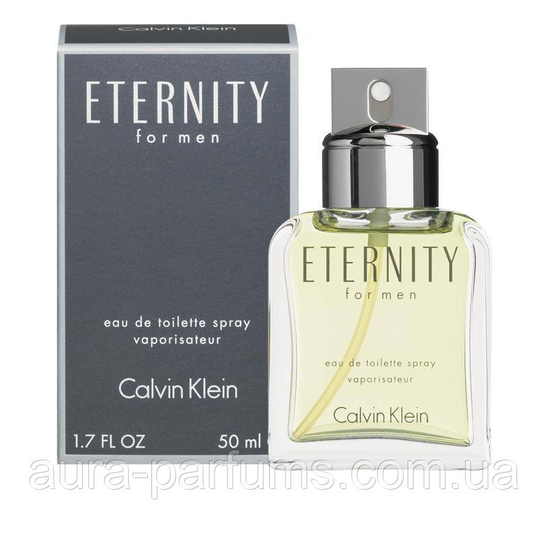 Мужские духи Calvin Klein Eternity For men Туалетная вода 50 ml/мл оригинал - фото 1 - id-p281815402