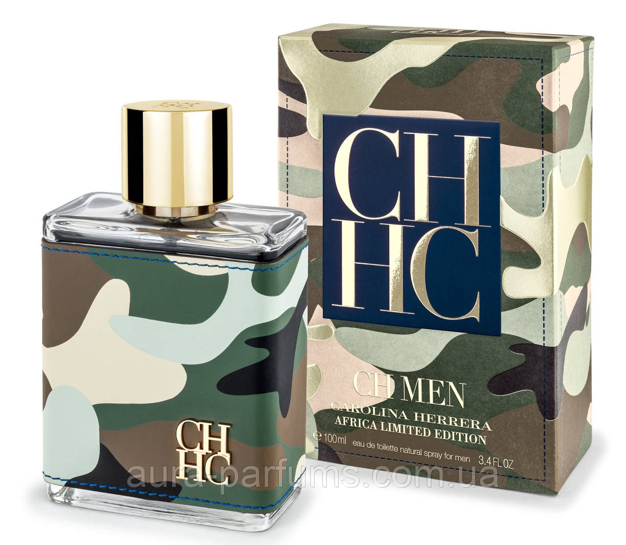 Мужские духи Carolina Herrera CH Men Africa Туалетная вода 100 ml/мл оригинал - фото 1 - id-p281815455