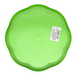 Миска пластикова Господарка 2,8 літра салатова Ø 25 см h=10 см (ПолімерАгро), фото 3