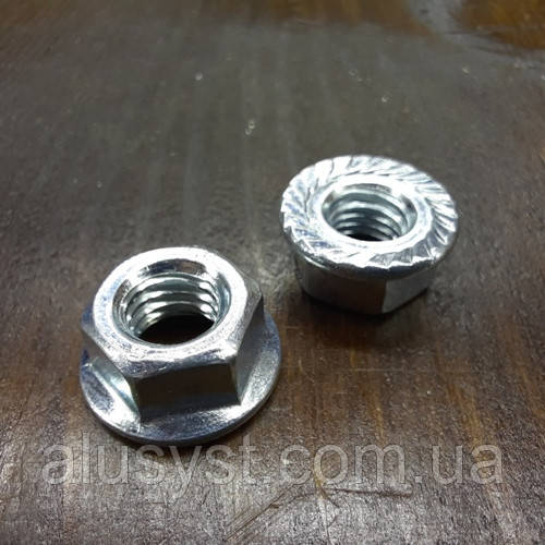 Гайка із флянцем М8 / кругла