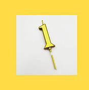 Свічка цифра золото