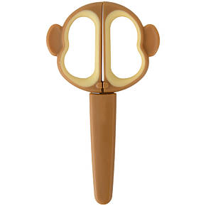 Ножиці дитячі у футлярі, 13 см Monkey, фото 2