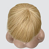 Натуральна перука Debbie HH, коротка стрижка кольору блондин, фото 5