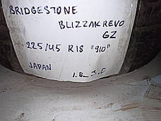 Б/в 225/45 R18 91S Зимова шина Bridgestone Blizzak Revo GZ, фото 2