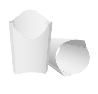 Упаковка біла для картоплі "МІДІ" (120г) (50шт)