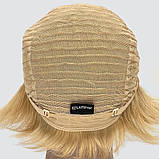 Натуральна перука Debbie HH, коротка стрижка кольору пшеничний блондин із легким меліруванням, фото 7