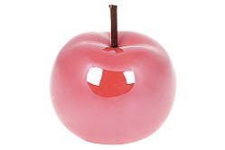 Декор керам. "Яблуко" 9,5см полуничний перламутр №733-333/Bonadi/(4)