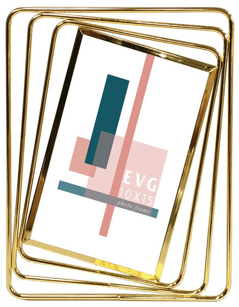 Фоторамка "EVG" Iron 10х15 №LBT15G gold