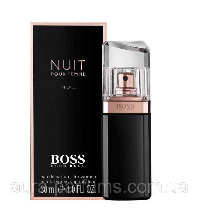 Женские духи Hugo Boss Boss Nuit Intense Парфюмированная вода 30 ml/мл оригинал - фото 1 - id-p281816294