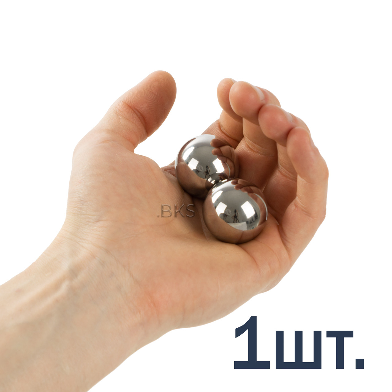 Кульки Гантань 30мм сталеві повнотілі 113грам, тренажер для рук, тренажер для пальців рук, шари масажні