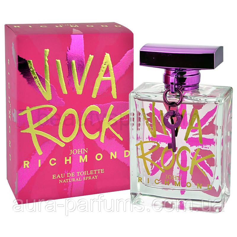 Женские духи John Richmond Viva Rock Туалетная вода 50 ml/мл оригинал - фото 1 - id-p281816467