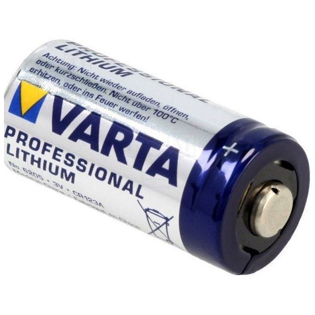 Батарейка блістер 10шт VARTA CR 123A BLI LITHIUM, фото 1