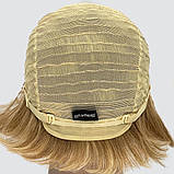 Натуральна перука Debbie HH, коротка стрижка рудого відтінку з легким меліруванням, фото 7