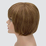 Натуральна перука Debbie HH, коротка стрижка русявого кольору з легким меліруванням, фото 3