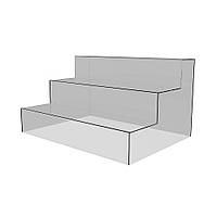 Гірка EKOSTAR триярусна 550х400х300 акрил 3мм