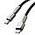 Кабель для Айфон Baseus Cafule Metal Data Cable Type-C to Lightning PD 20W Black 1м (CATLJK-A01), фото 3