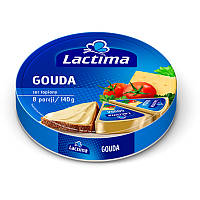 Сыр сегментами плавленый Гауда "Lactima" фасовка 0.12 kg