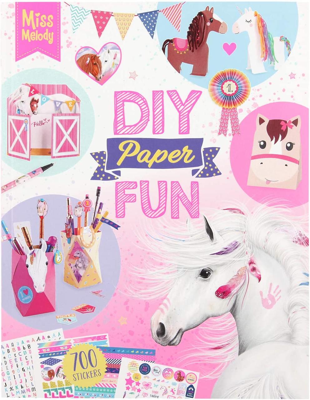 ТОP-Model Набір для творчості з паперу Miss Melody DIY Paper Fun Depesche Book - 10869_A