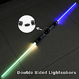2 шт Світловий Меч RESTEQ комплект, Зоряні війни, лазерний меч джедая 67см джедайський, фото 2