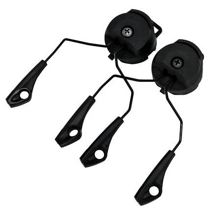 Кріплення на каску, шолом FAST, ACH MICH для навушників Howard Leight Impact Sport, Pro, Bolt, Earmor, фото 1